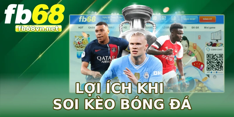 Lợi ích khi soi kèo bóng đá